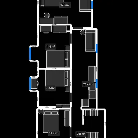 Appartement 4 Vaerelser Naer Hillerod, Lige Ved Skov *